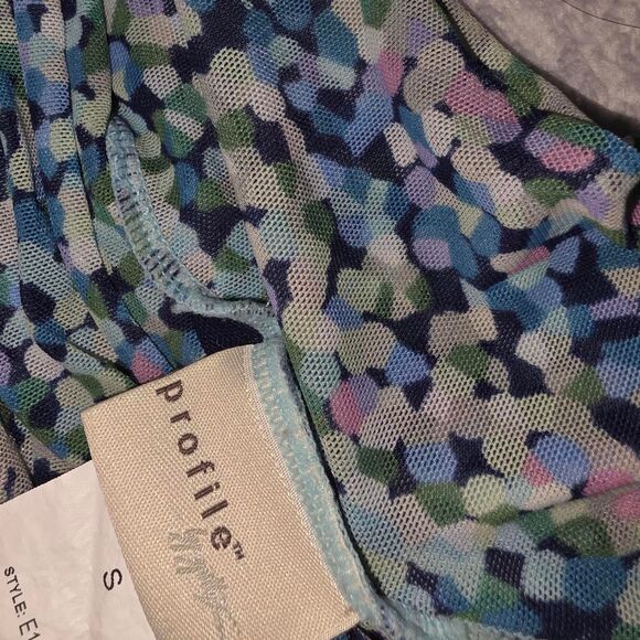 Profile by Gottex Mesh Y2K Mini Skirt - Size Small (S) - Picture 3 of 3